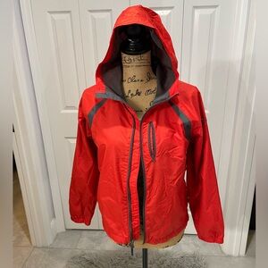 Columbia Gray and Orange Mesh Jacket